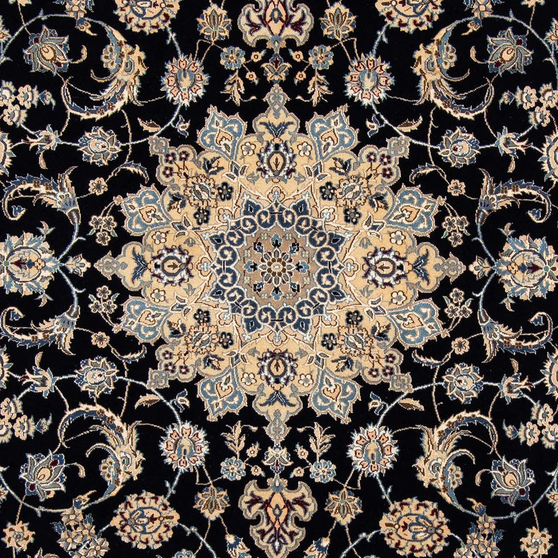 Nain - 9La Teppich 205x300cm - Perserteppich - schwarz
