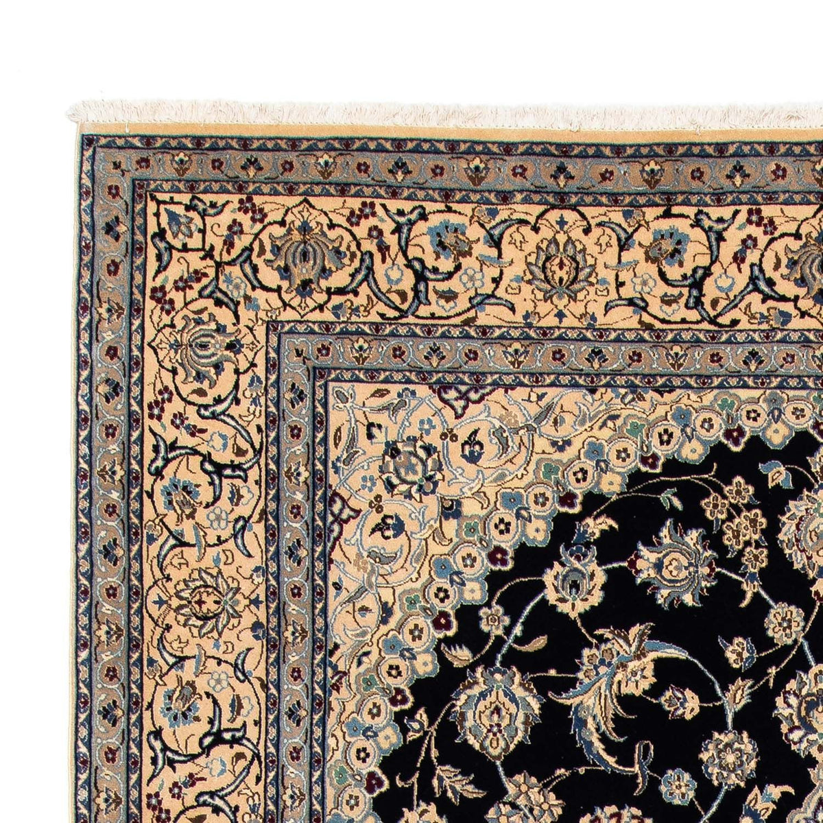 Nain - 9La Teppich 205x300cm - Perserteppich - schwarz
