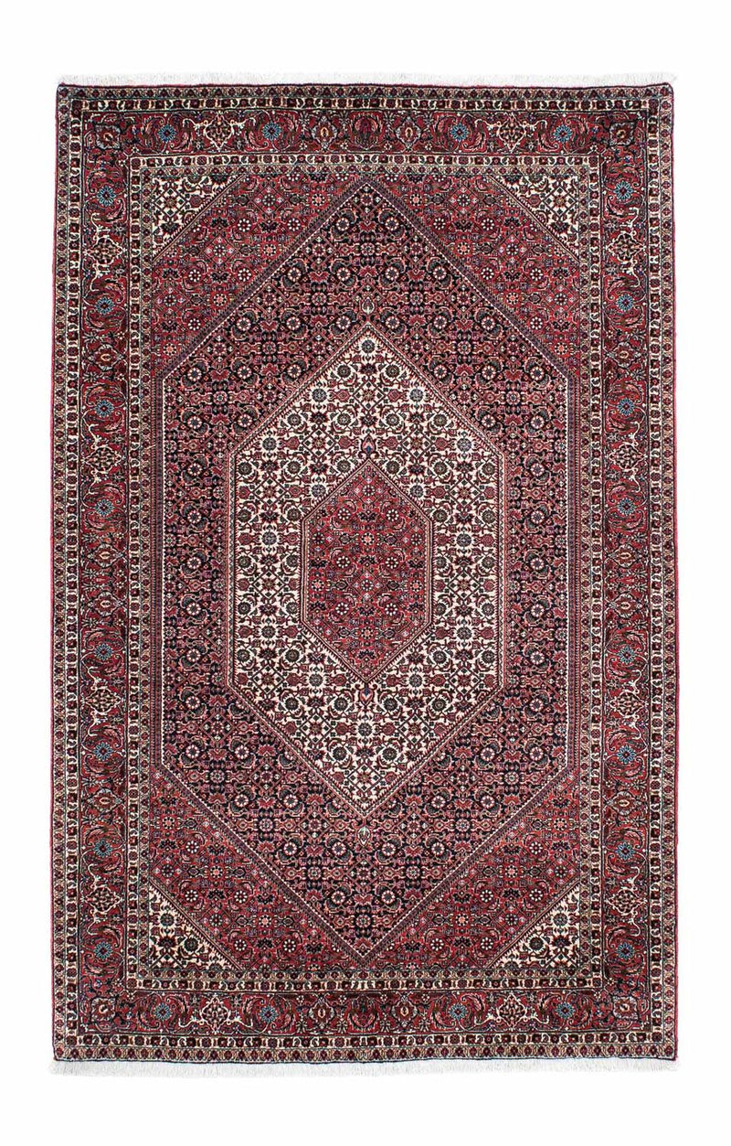 Bidjar Teppich 132x211cm - Perserteppich - hellrot