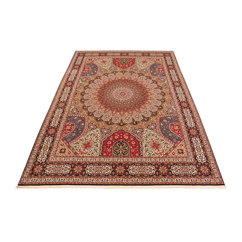 Täbriz - 50 Raj Teppich 300x408cm - Perserteppich - mehrfarbig