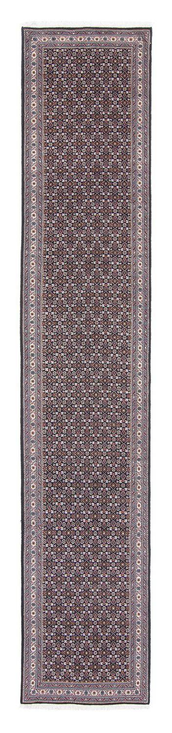 Täbriz Teppich 70x391cm - Perserteppich - grau