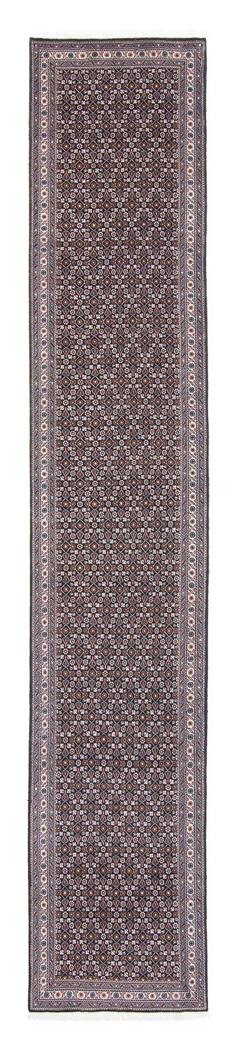 Täbriz Teppich 68x391cm - Perserteppich - grau