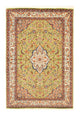 Sarough Teppich 104x153cm - Perserteppich - grün