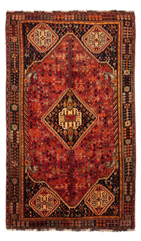 Shiraz Teppich 157x268cm - Perserteppich - dunkelrot – product image