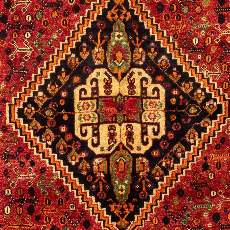 Shiraz Teppich 157x268cm - Perserteppich - dunkelrot