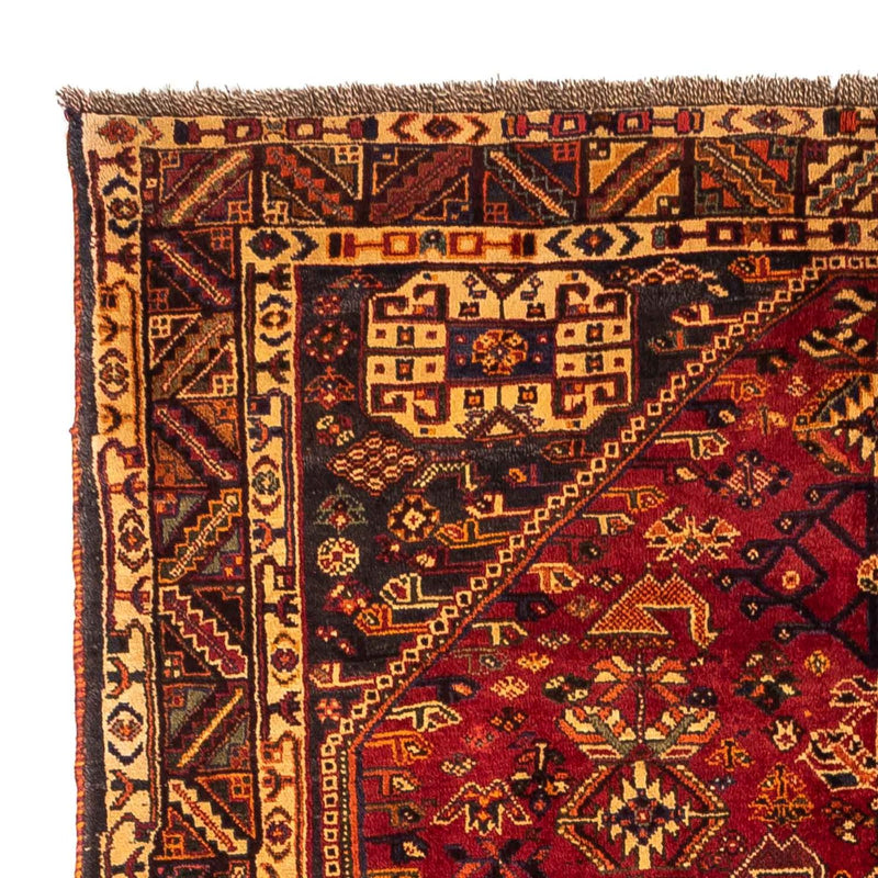 Shiraz Teppich 163x270cm - Perserteppich - dunkelrot