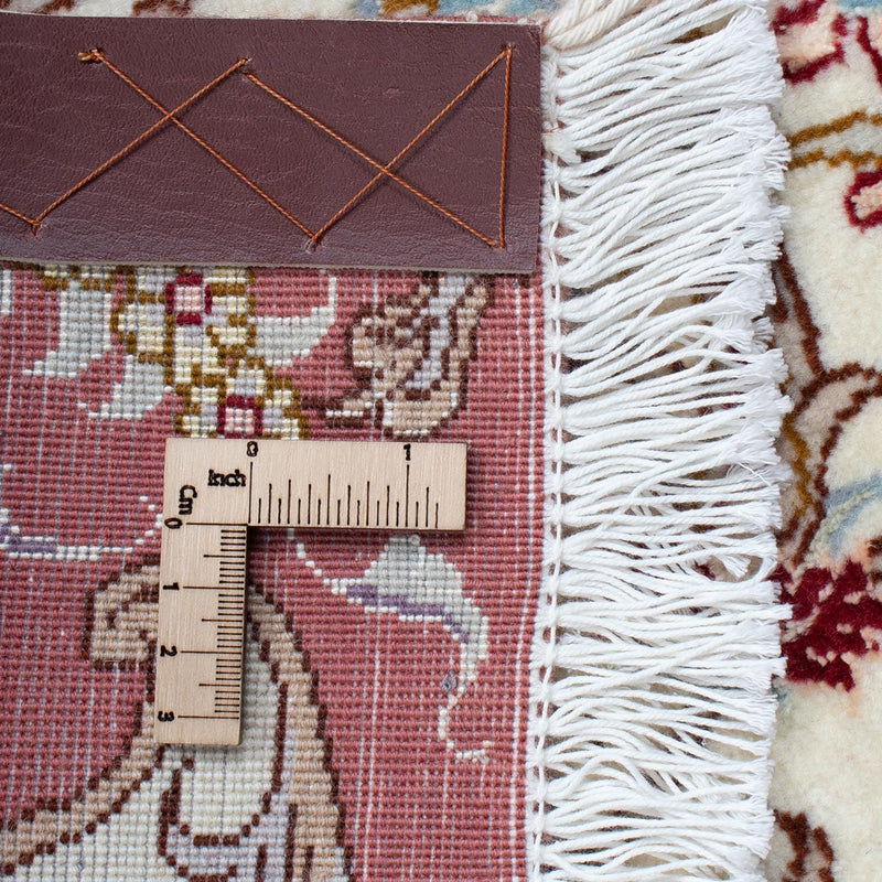 Täbriz - 50 Raj Teppich 60x93cm - Perserteppich - beige