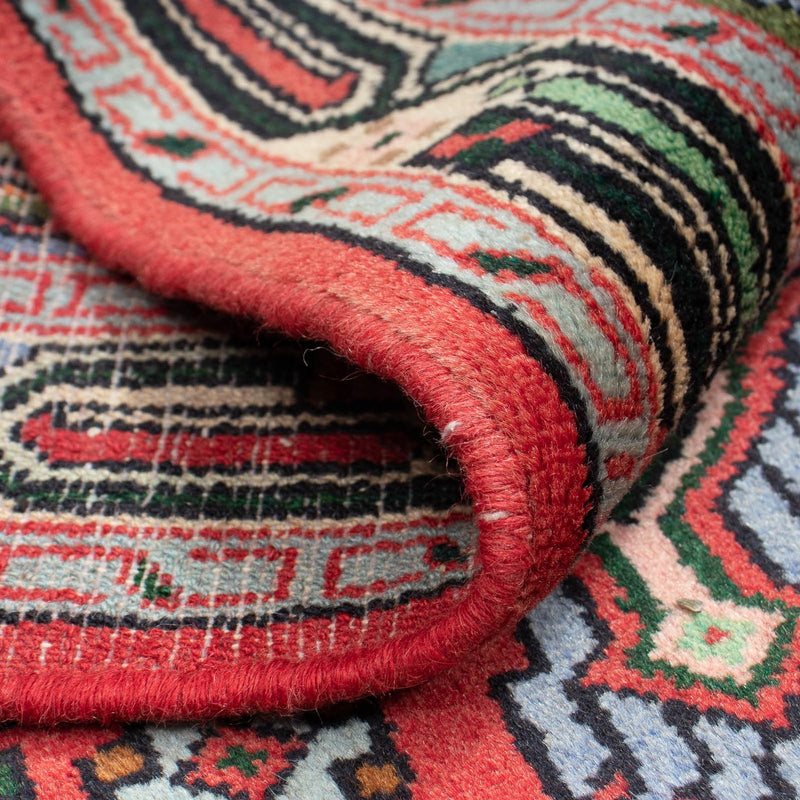 Hamadan Teppich 76x127cm - Perserteppich - rot