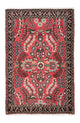 Perserteppich - Nomadic 85 x 129 cm - rot