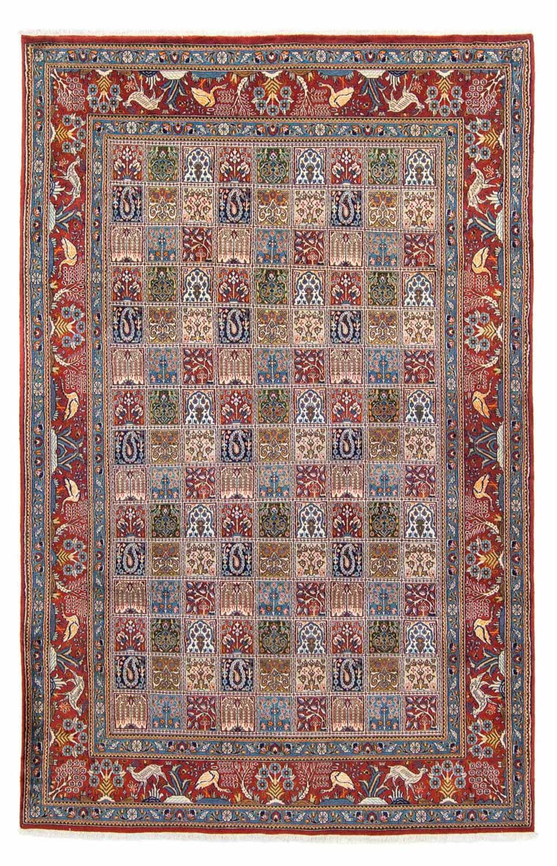 Moud Teppich 193x295cm - Perserteppich - hellrot