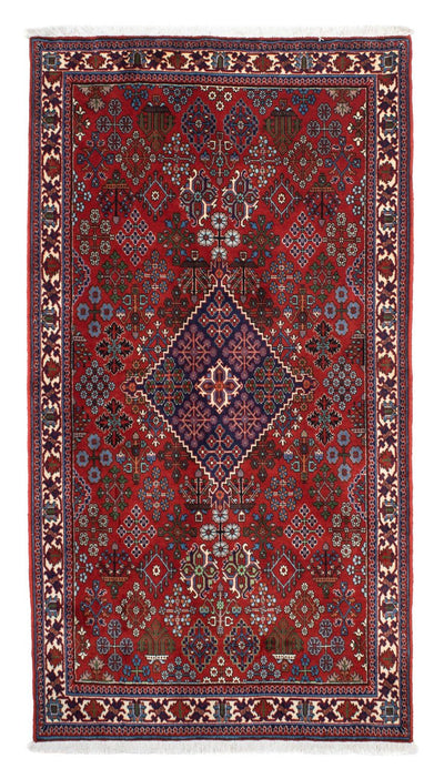 Meymeh Teppich 106x192cm - Perserteppich - dunkelrot
