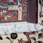 Täbriz - 50 Raj Teppich 60x90cm - Perserteppich - beige