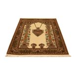 Täbriz - 50 Raj Teppich 103x153cm - Perserteppich - beige