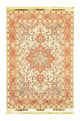 Täbriz - 50 Raj Teppich 101x148cm - Perserteppich - beige