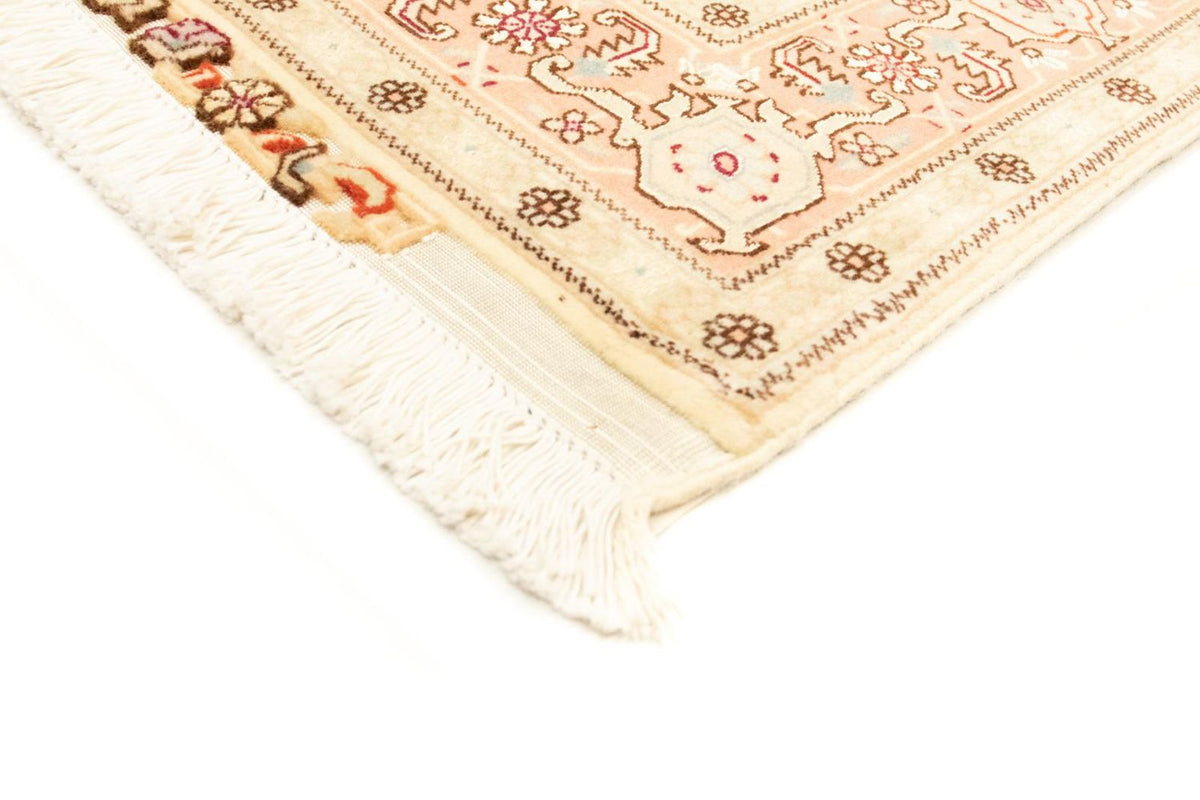 Täbriz - 50 Raj Teppich 101x148cm - Perserteppich - beige
