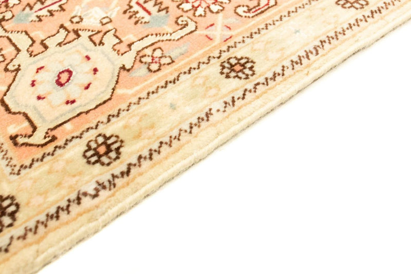 Täbriz - 50 Raj Teppich 101x148cm - Perserteppich - beige