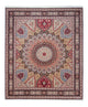 Täbriz - 50 Raj Teppich 253x298cm - Perserteppich - mehrfarbig