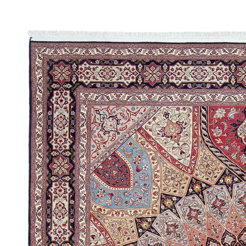 Täbriz - 50 Raj Teppich 253x298cm - Perserteppich - mehrfarbig