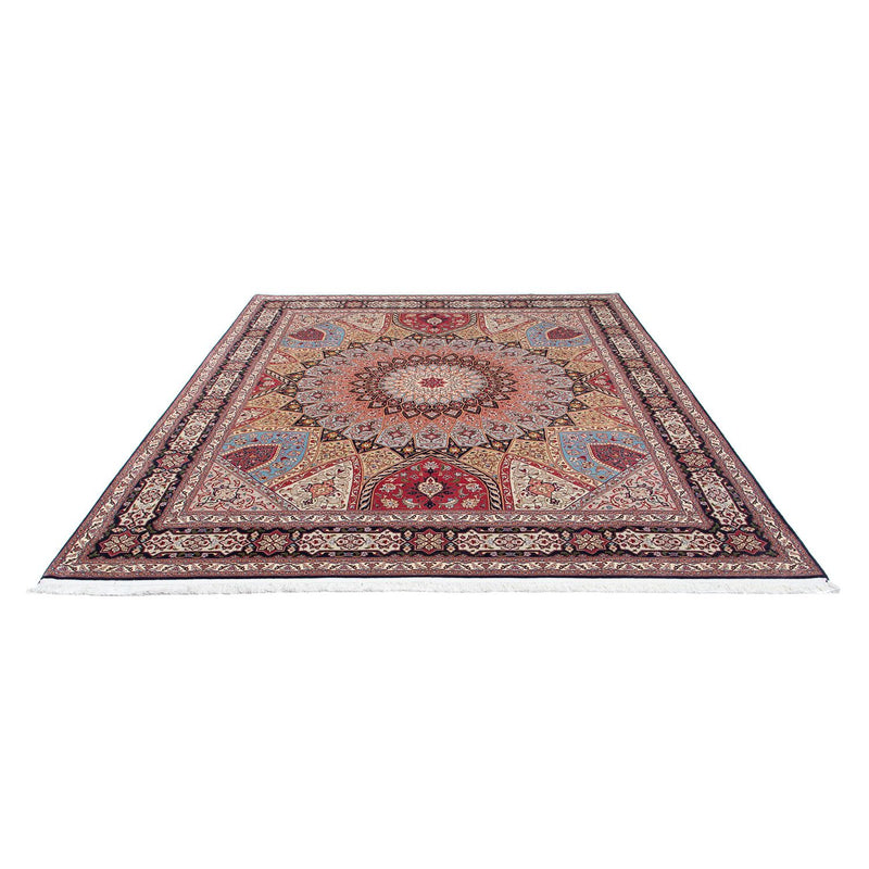 Täbriz - 50 Raj Teppich 253x298cm - Perserteppich - mehrfarbig