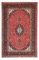 Keshan Teppich 144x218cm - Perserteppich - rot