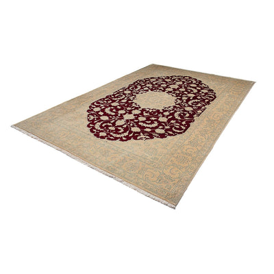 Nain Teppich 194x288cm - Perserteppich - dunkelrot