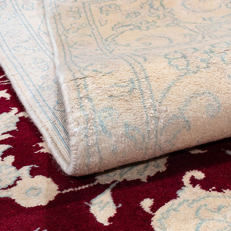 Nain Teppich 194x288cm - Perserteppich - dunkelrot