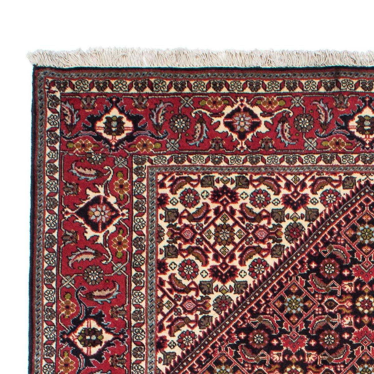 Bidjar - Zanjan Teppich 138x216cm - Perserteppich - rot