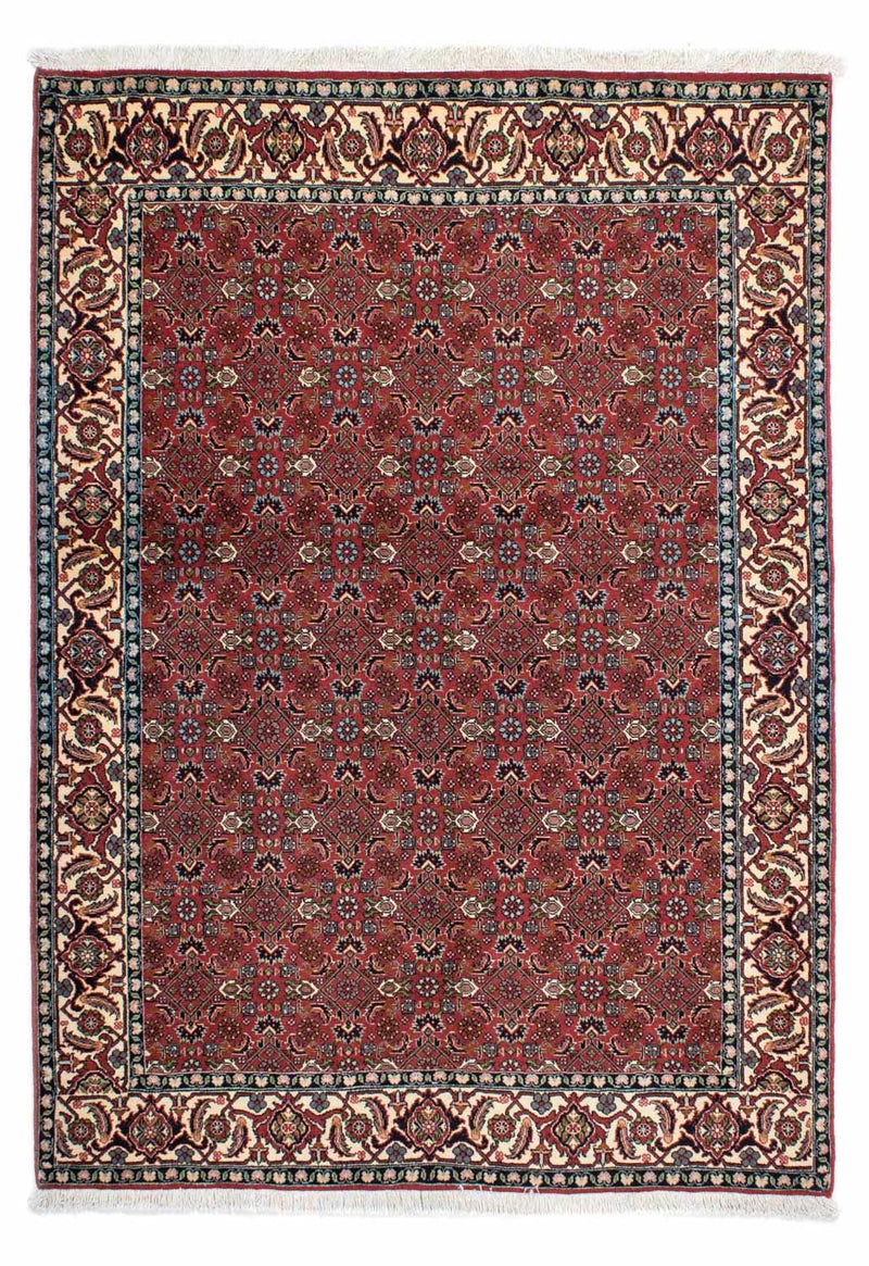 Bidjar - Zanjan Teppich 137x193cm - Perserteppich - rot