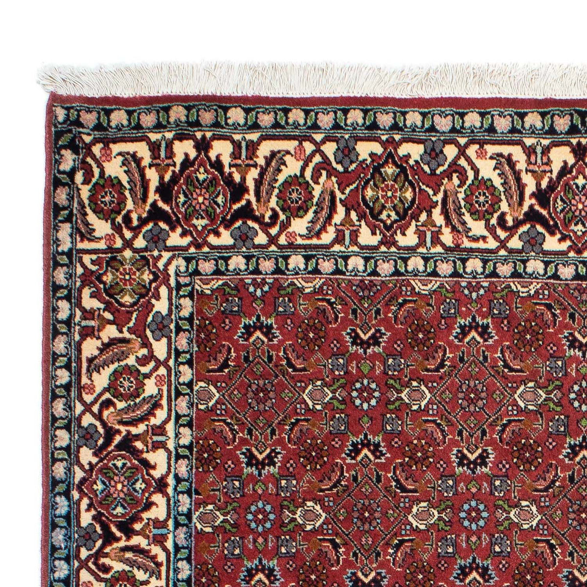 Bidjar - Zanjan Teppich 137x193cm - Perserteppich - rot