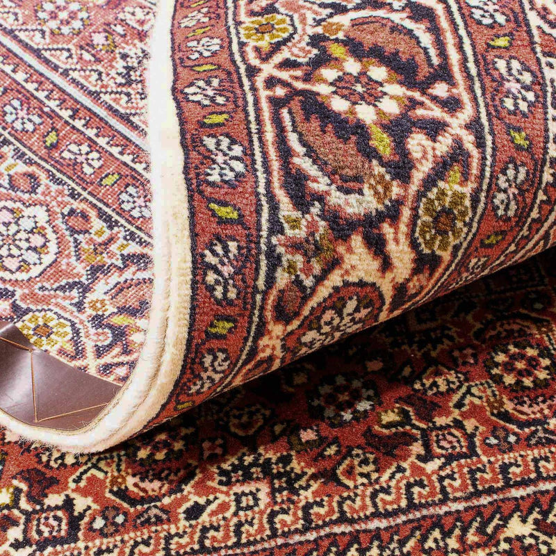 Bidjar - Zanjan Teppich 110x176cm - Perserteppich - hellrot