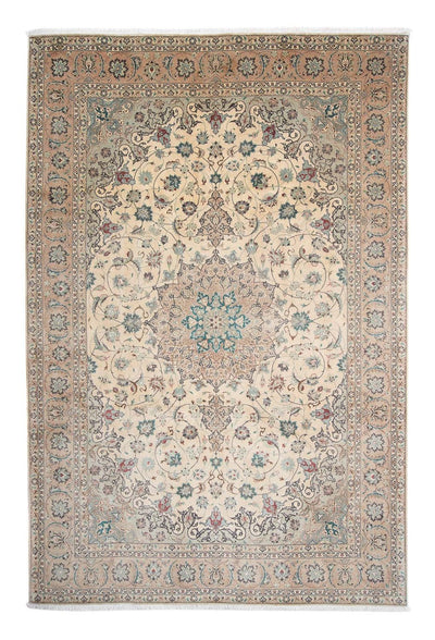 Täbriz - 50 Raj Teppich 204x300cm - Perserteppich - beige