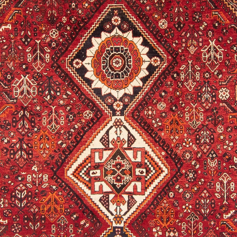 Ghashghai Teppich 215x328cm - Perserteppich - dunkelrot