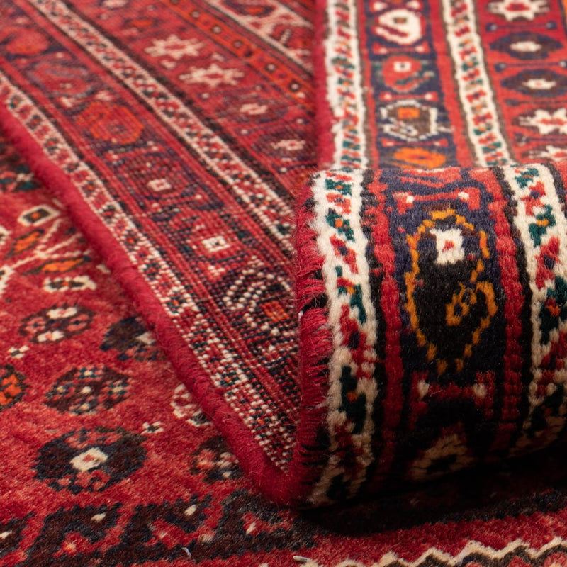 Ghashghai Teppich 215x328cm - Perserteppich - dunkelrot