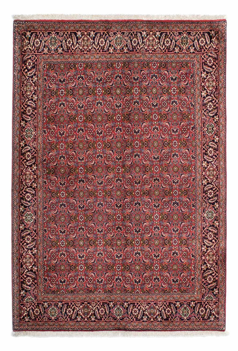 Bidjar - Zanjan Teppich 142x207cm - Perserteppich - rot