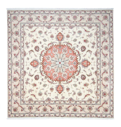 Täbriz - 50 Raj Teppich 295x309cm - Perserteppich - beige