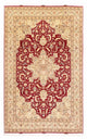 Täbriz - 50 Raj Teppich 200x300cm - Perserteppich - dunkelrot