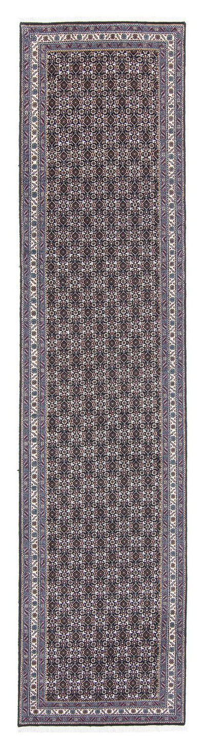Täbriz Teppich 71x348cm - Perserteppich - grau
