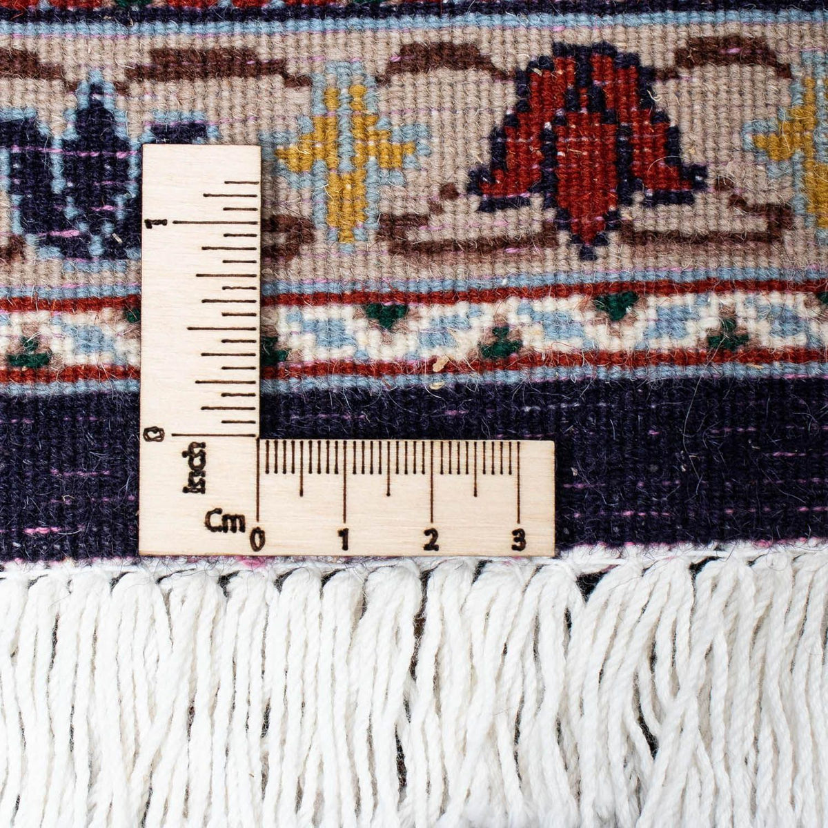 Moud Teppich 140x220cm - Perserteppich - dunkelblau
