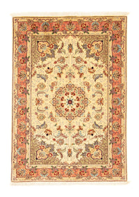 Täbriz - 50 Raj Teppich 102x148cm - Perserteppich - beige – product image
