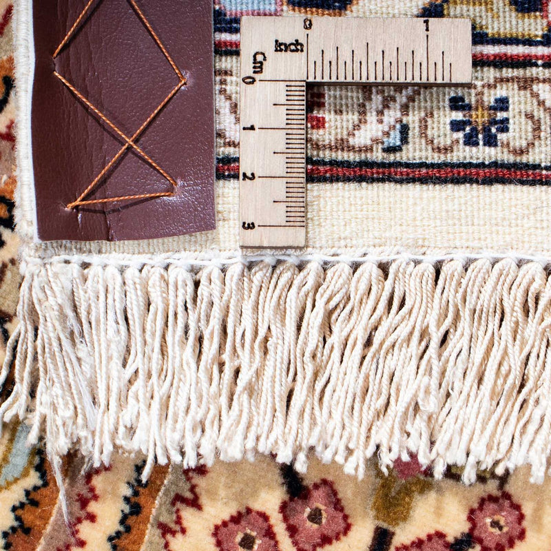 Ghom Teppich 142x207cm - Perserteppich - beige