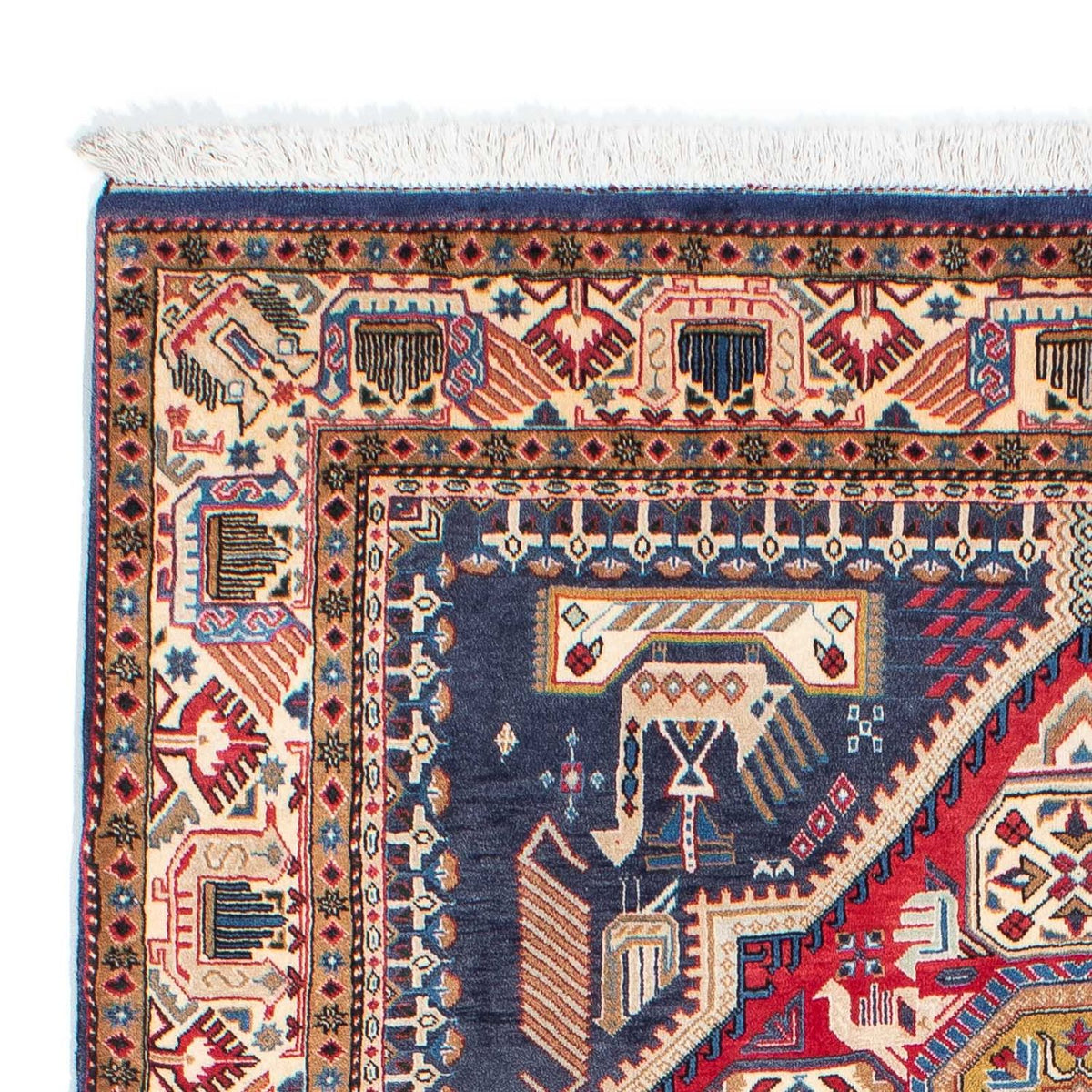 Kaschkuli Teppich 148x230cm - Perserteppich - dunkelblau