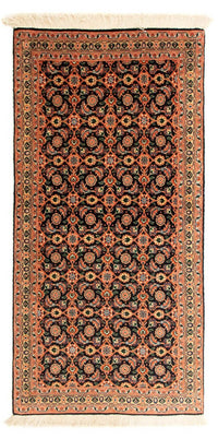 Täbriz - 50 Raj Teppich 65x130cm - Perserteppich - schwarz – product image