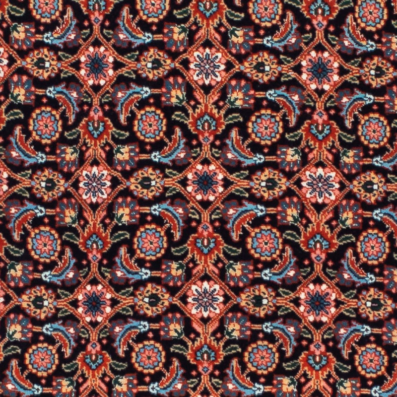 Täbriz Teppich 67x202cm - Perserteppich - dunkelblau