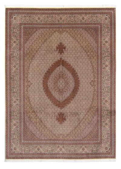 Täbriz Teppich 254x350cm - Perserteppich - braun
