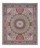 Täbriz - 50 Raj Teppich 252x303cm - Perserteppich - mehrfarbig
