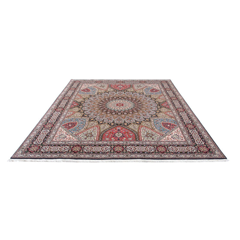 Täbriz - 50 Raj Teppich 252x303cm - Perserteppich - mehrfarbig