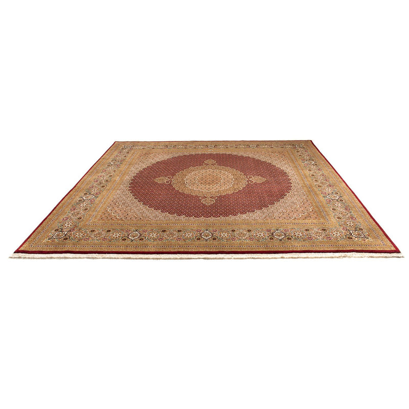 Täbriz Teppich 247x251cm - Perserteppich - dunkelrot