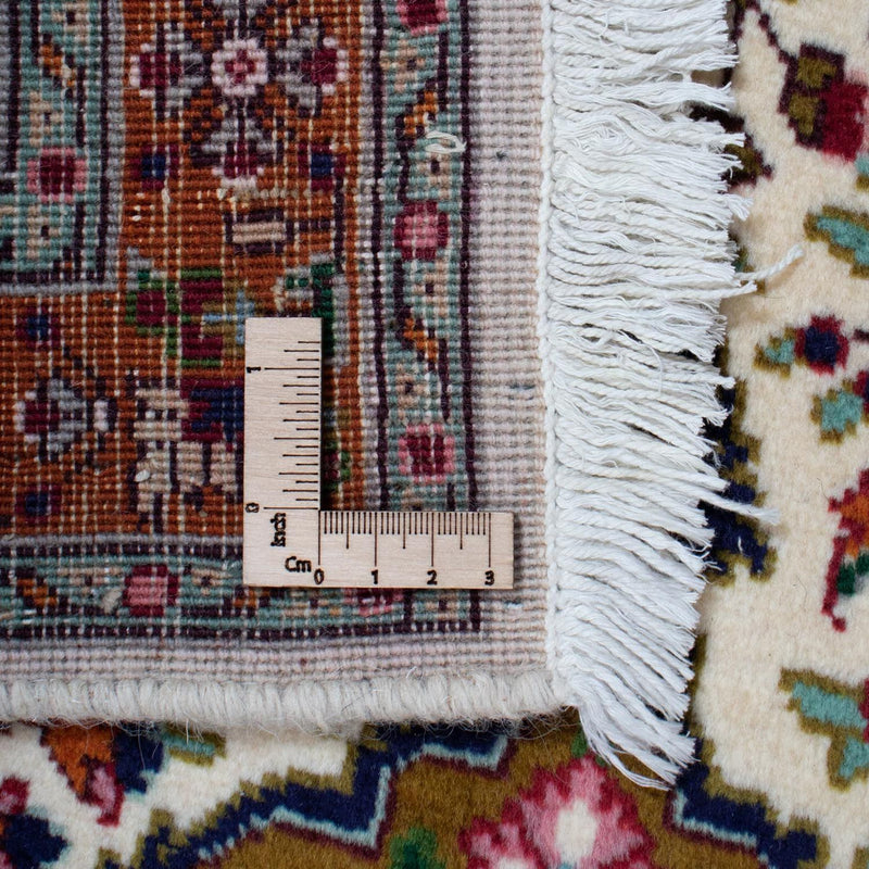 Täbriz - 40 Raj Teppich 205x295cm - Perserteppich - beige