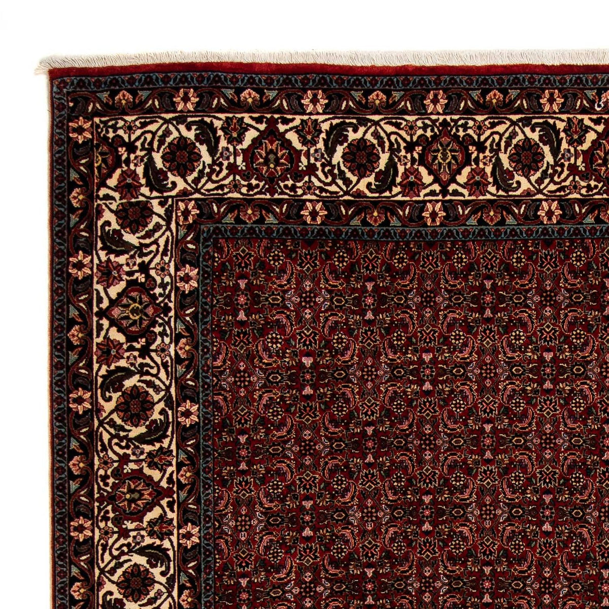 Bidjar Teppich 202x249cm - Perserteppich - dunkelrot