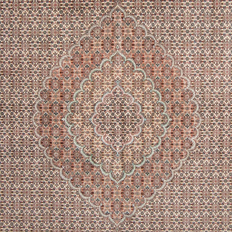 Täbriz Teppich 203x296cm - Perserteppich - hellbraun